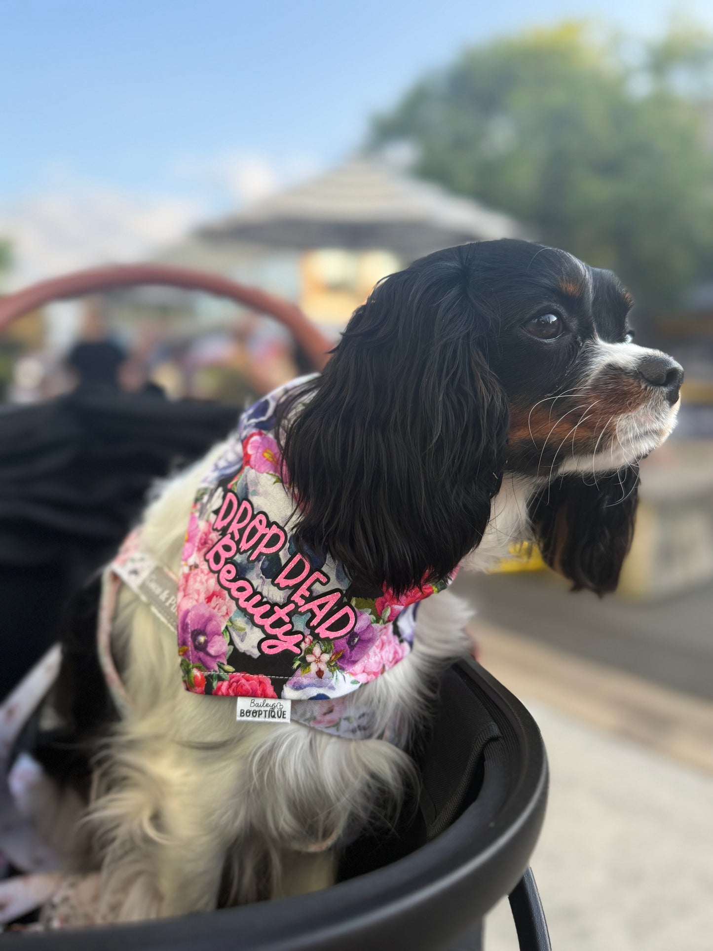 Drop Dead Beauty Custom Bandana