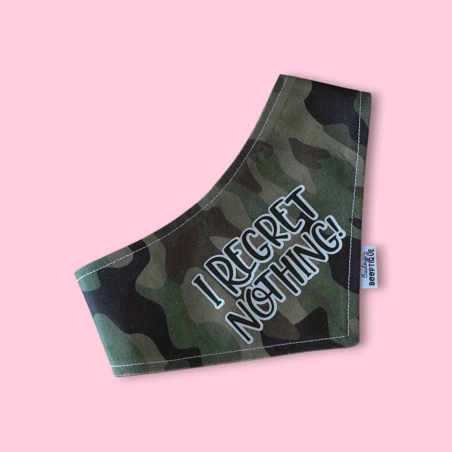 I Regret Nothing Custom Bandana