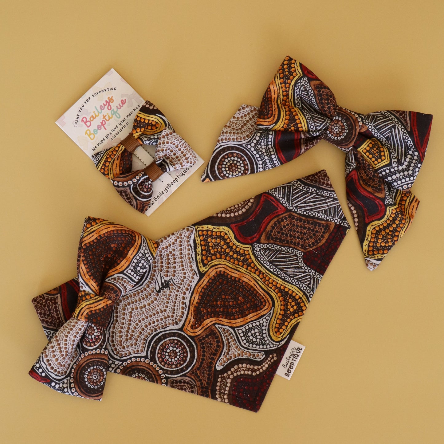 Kinship Collar Bows