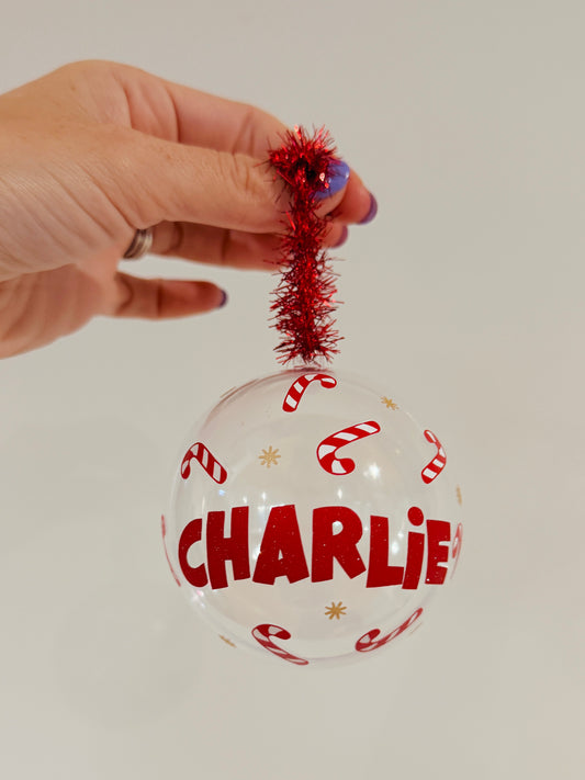 Personalised Christmas Bauble