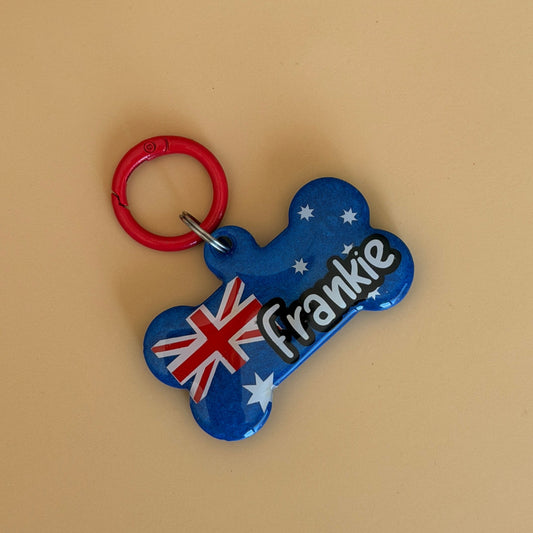 Australian Flag Pet ID Tag