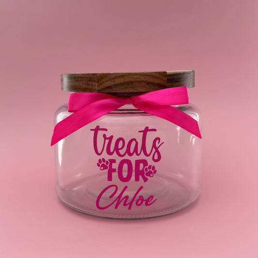 Personalised Treat Jar