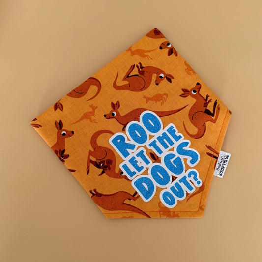 Roo Let The Dogs Out Custom Bandanas