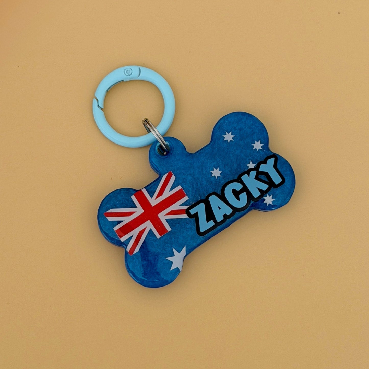 Australian Flag Pet ID Tag