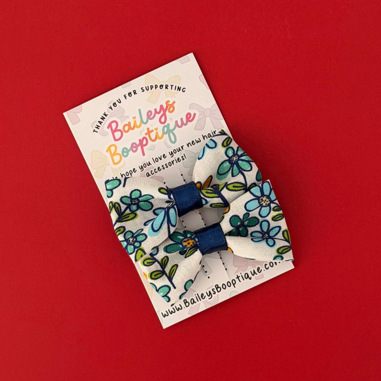 Bouquet Bliss Mini Hair Bows