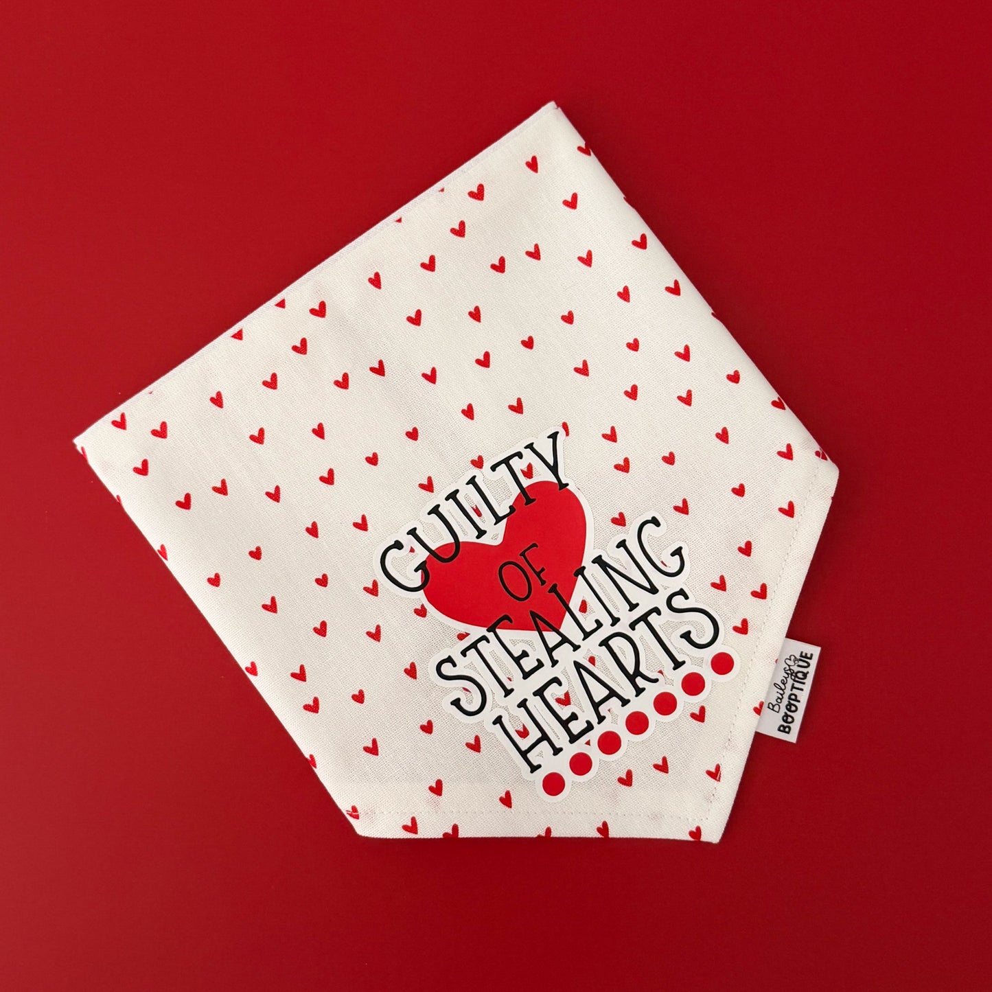 Guilty Of Stealing Hearts Custom Bandanas