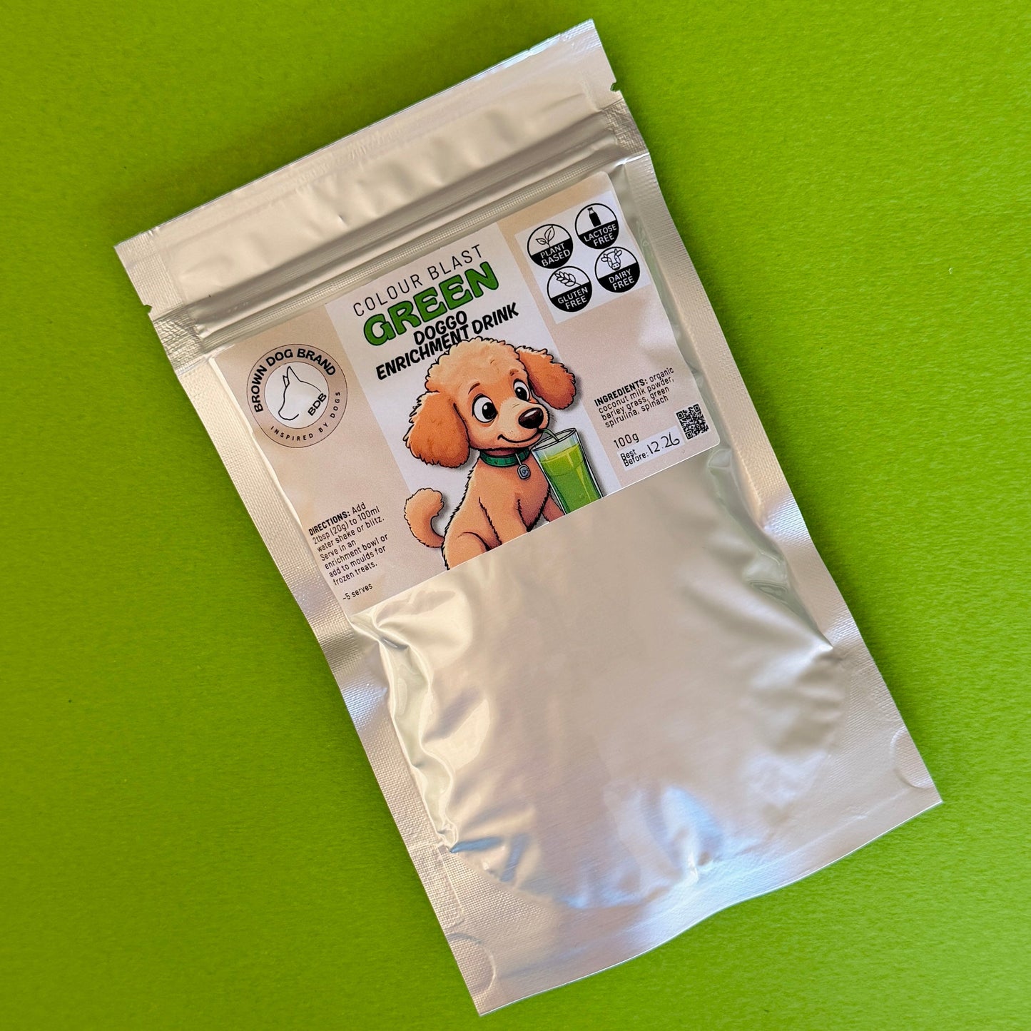 Green Colour Blast Enrichment Drink