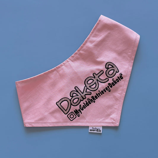 Insta Handle Bandana