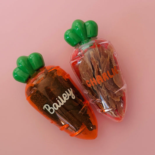 Personalised Easter Carrot With Treats