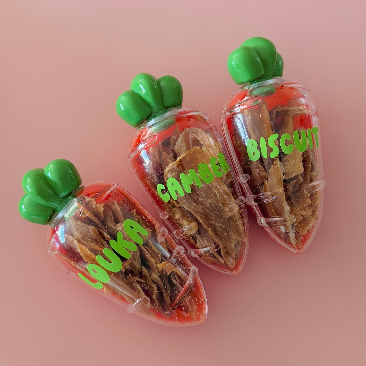 Personalised Easter Carrot With Treats