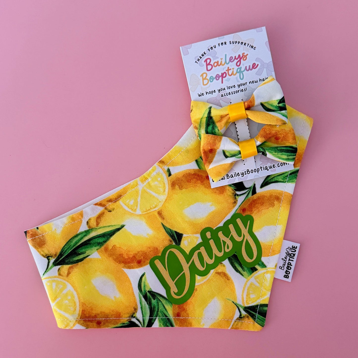 Little Lemon Custom Bandanas