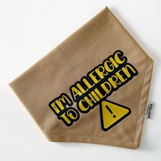 I'm Allergic To Children Bandana