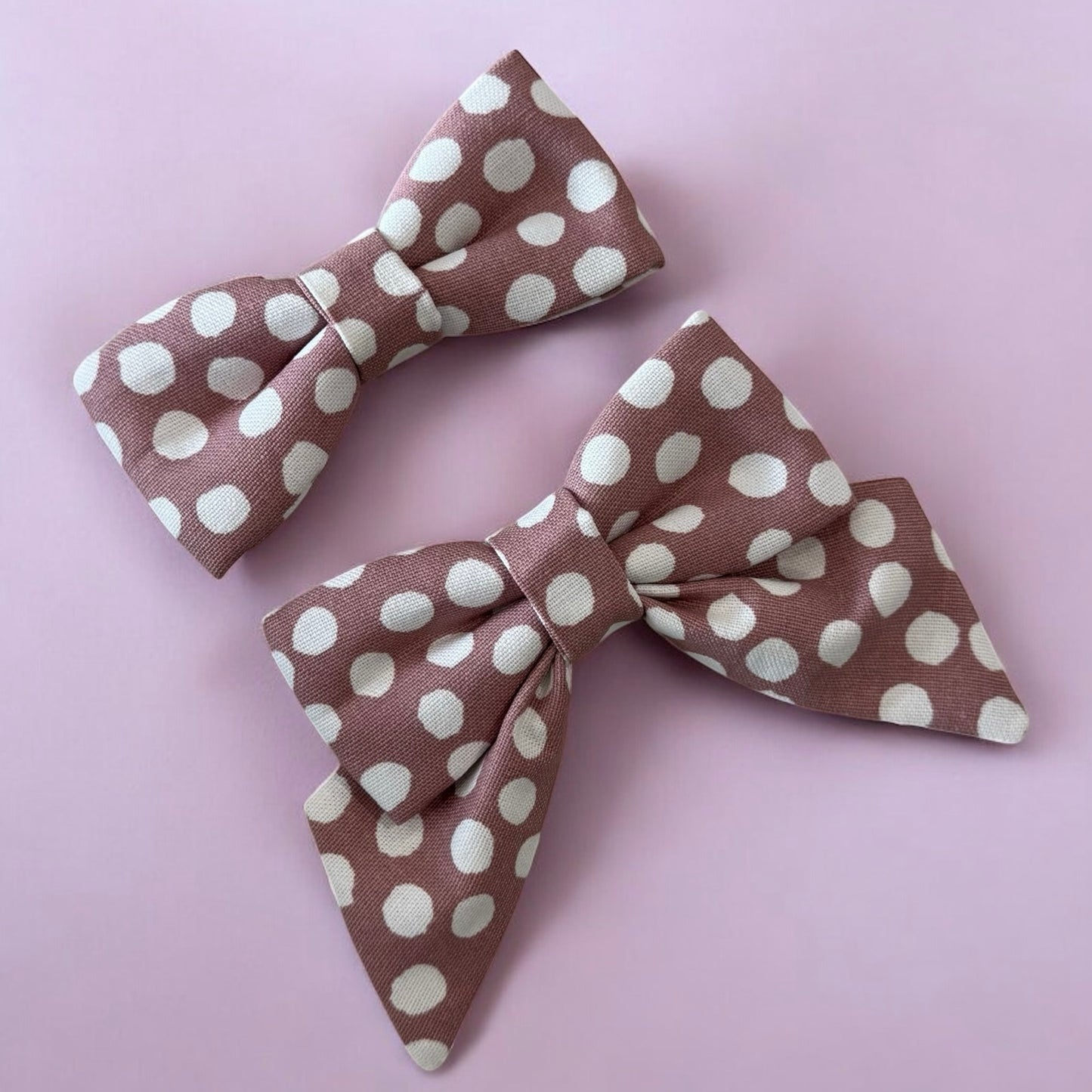 Dusky Dream Collar Bows