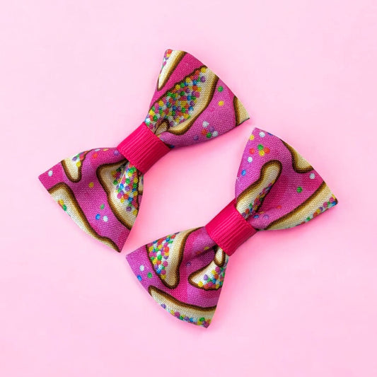 Fairy Bread Mini Hair Bows