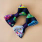 Happy B'day Balloons Mini Hair Bows