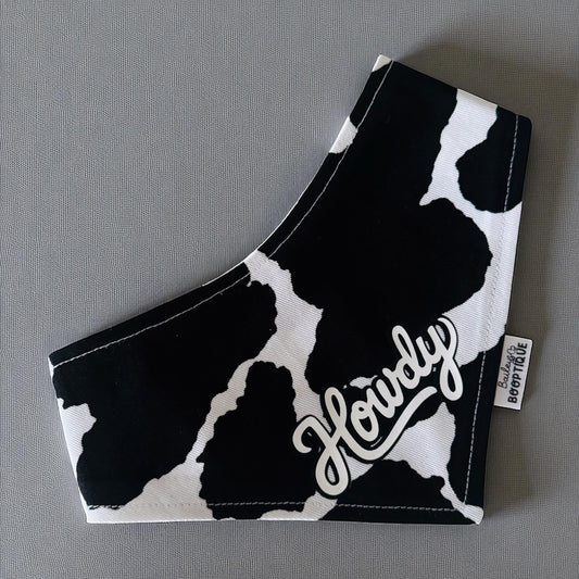 Howdy Cow Print Bandana