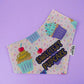 Cupcake & Sprinkles Custom Bandana