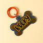 Pumpkin Scatter Resin ID Tag