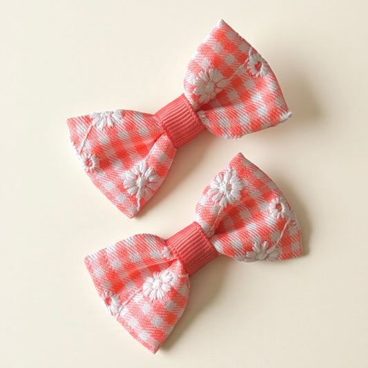Daisy Chain Mini Hair Bows