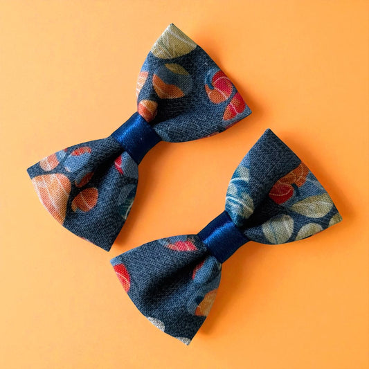 Pumpkin Paws Mini Hair Bows