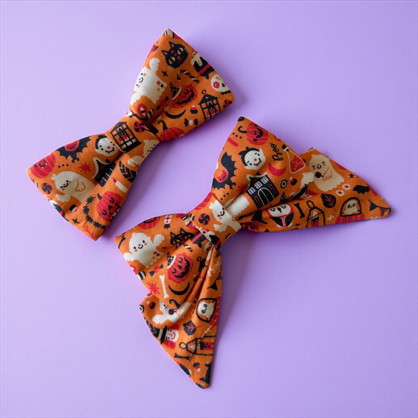 Halloween Party Collar Bows