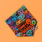 Rainbow Pumpkins Custom Halloween Bandana