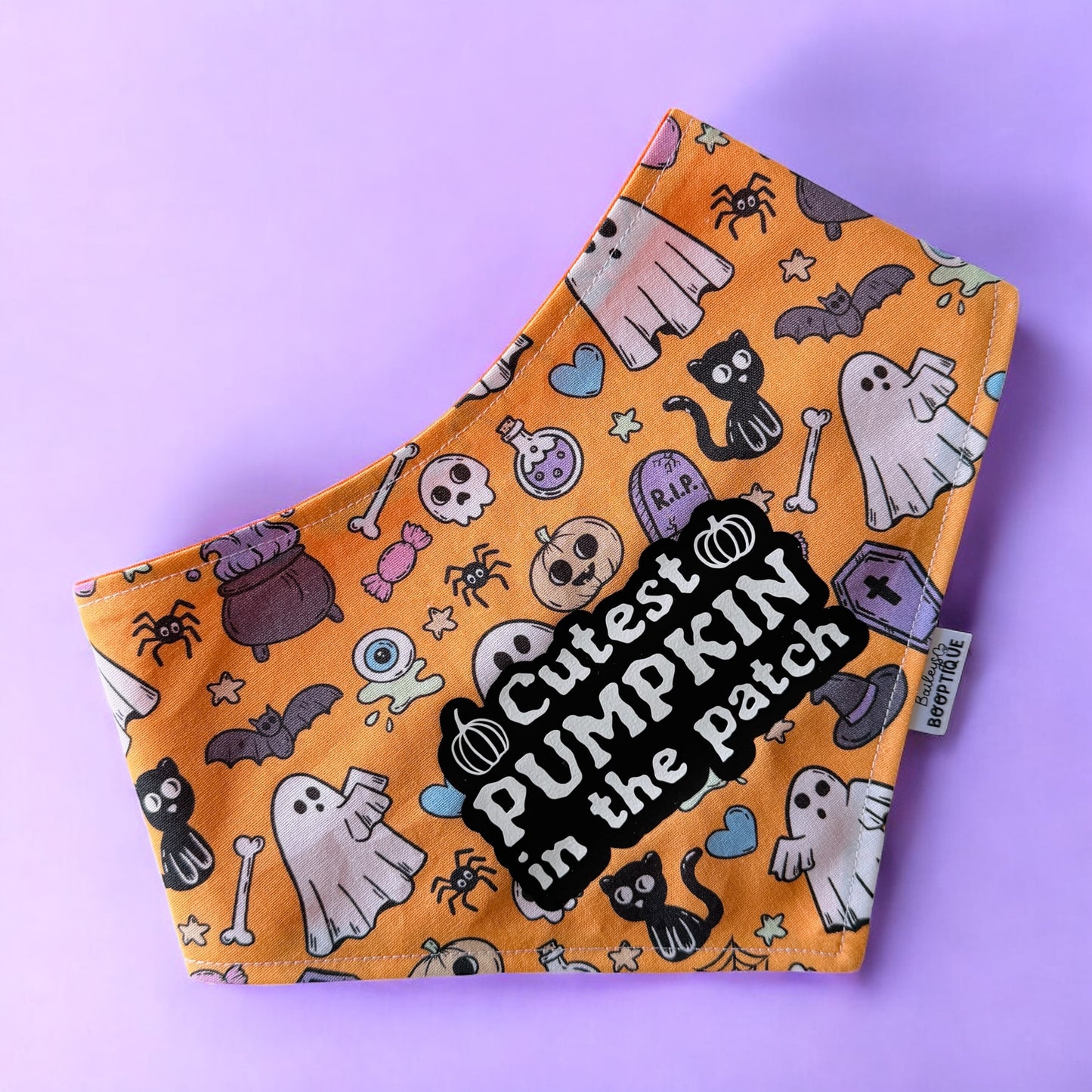 Halloween Scatter Custom Halloween Bandana