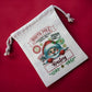 Small Personalised Christmas Santa Sack