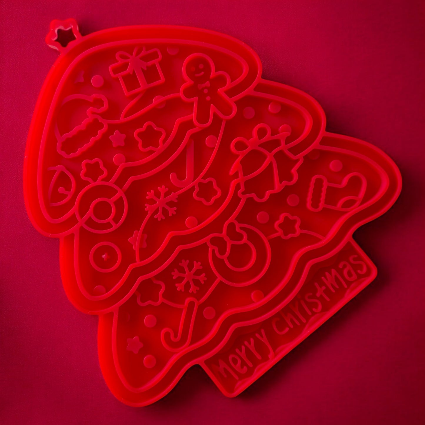 Christmas Tree Lick Mat