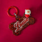 Christmas Santa Resin ID Tag