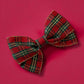 Christmas Ribbon Hair Bows