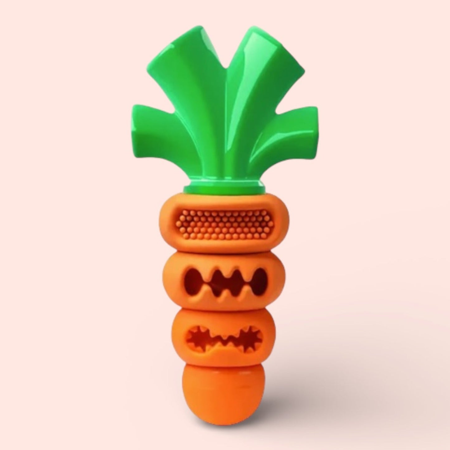 Chomp Carrot Tough Toy | Happy Staffy Co