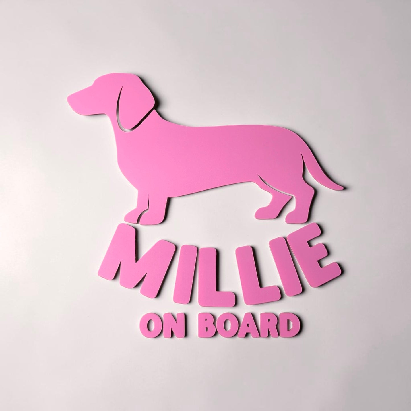 Silhouette Breed Custom Car Decal