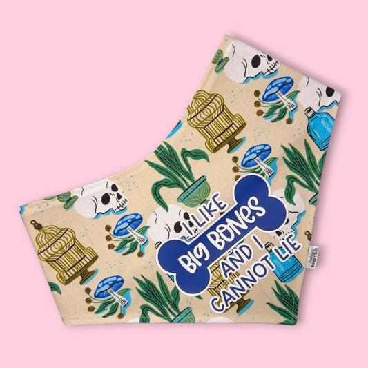 I Like Big Bones And I Cannot Lie Custom Bandana