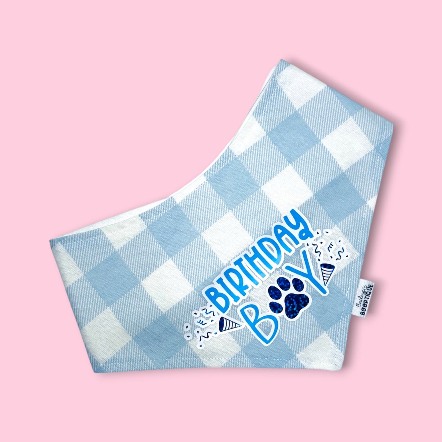 Birthday Boy Custom Bandana