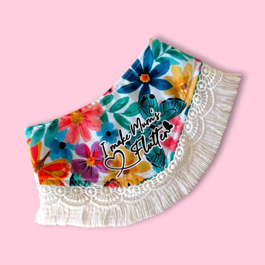 I Make Mum's Heart Flutter Custom Bandana