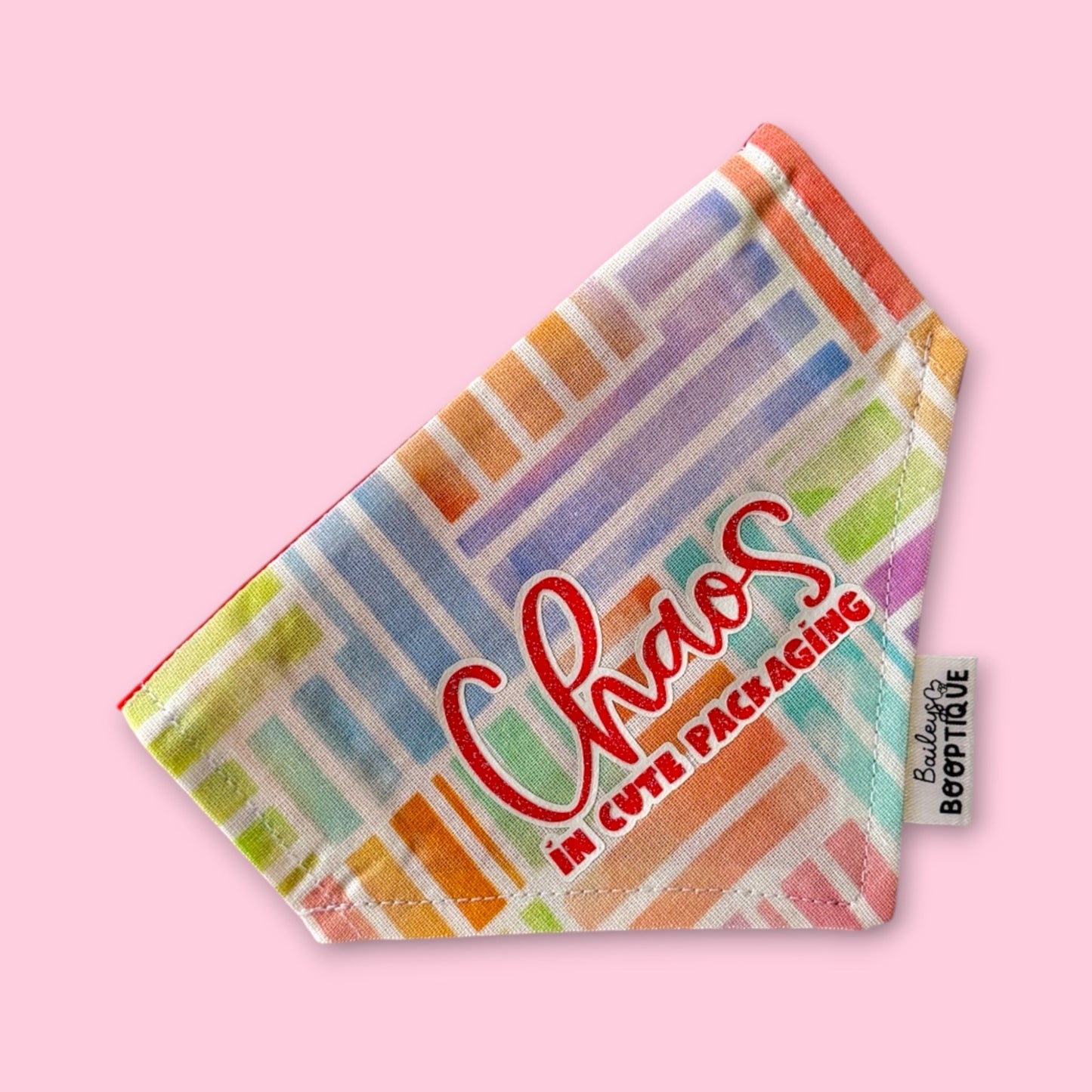 Chaos In Cute Packaging Custom Bandana