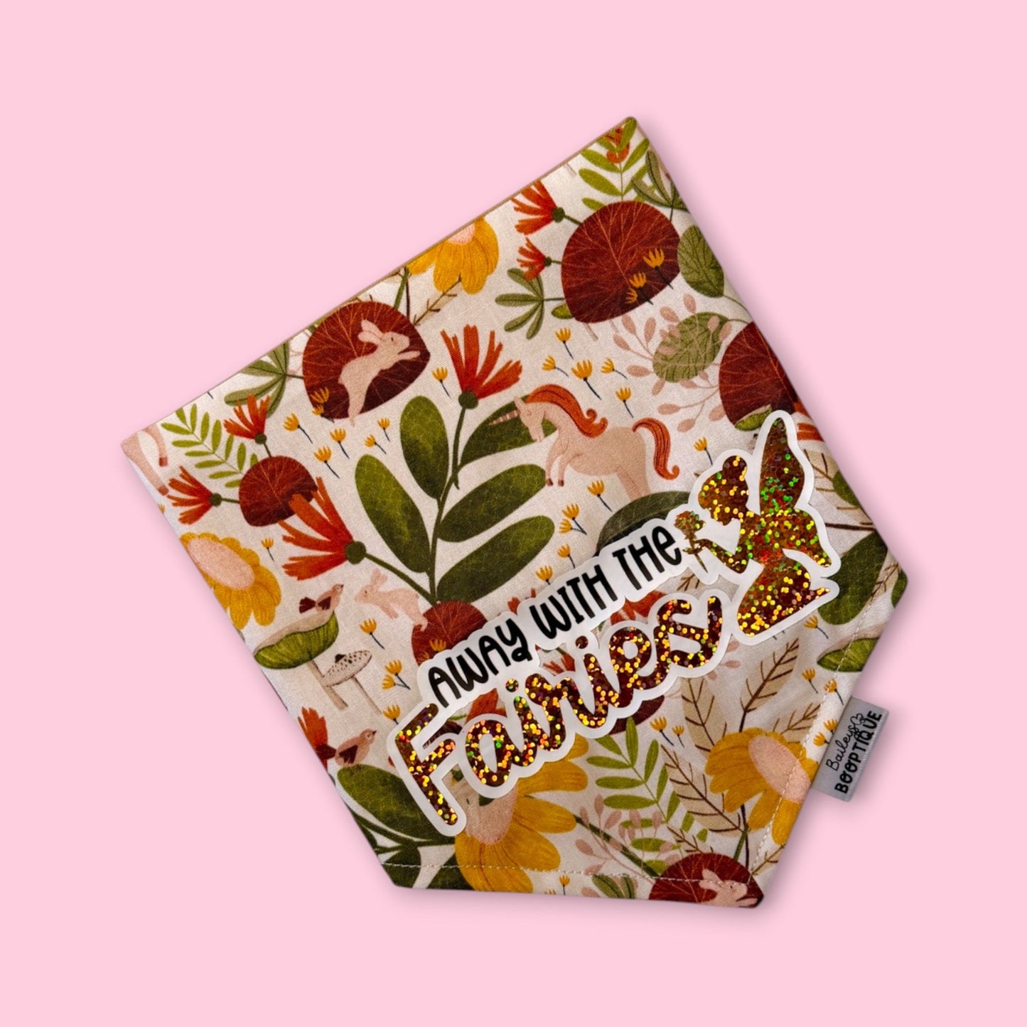 Away With The Fairies Custom Bandana