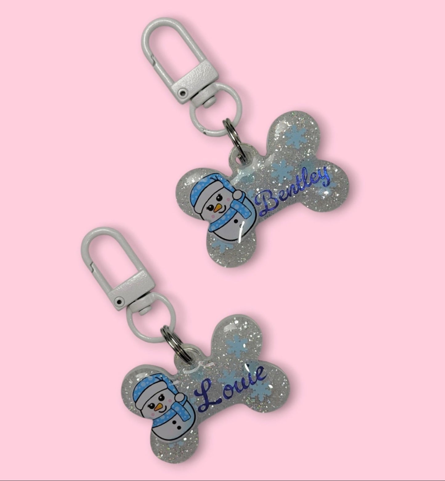 Winter Wonderland Pet ID Tag