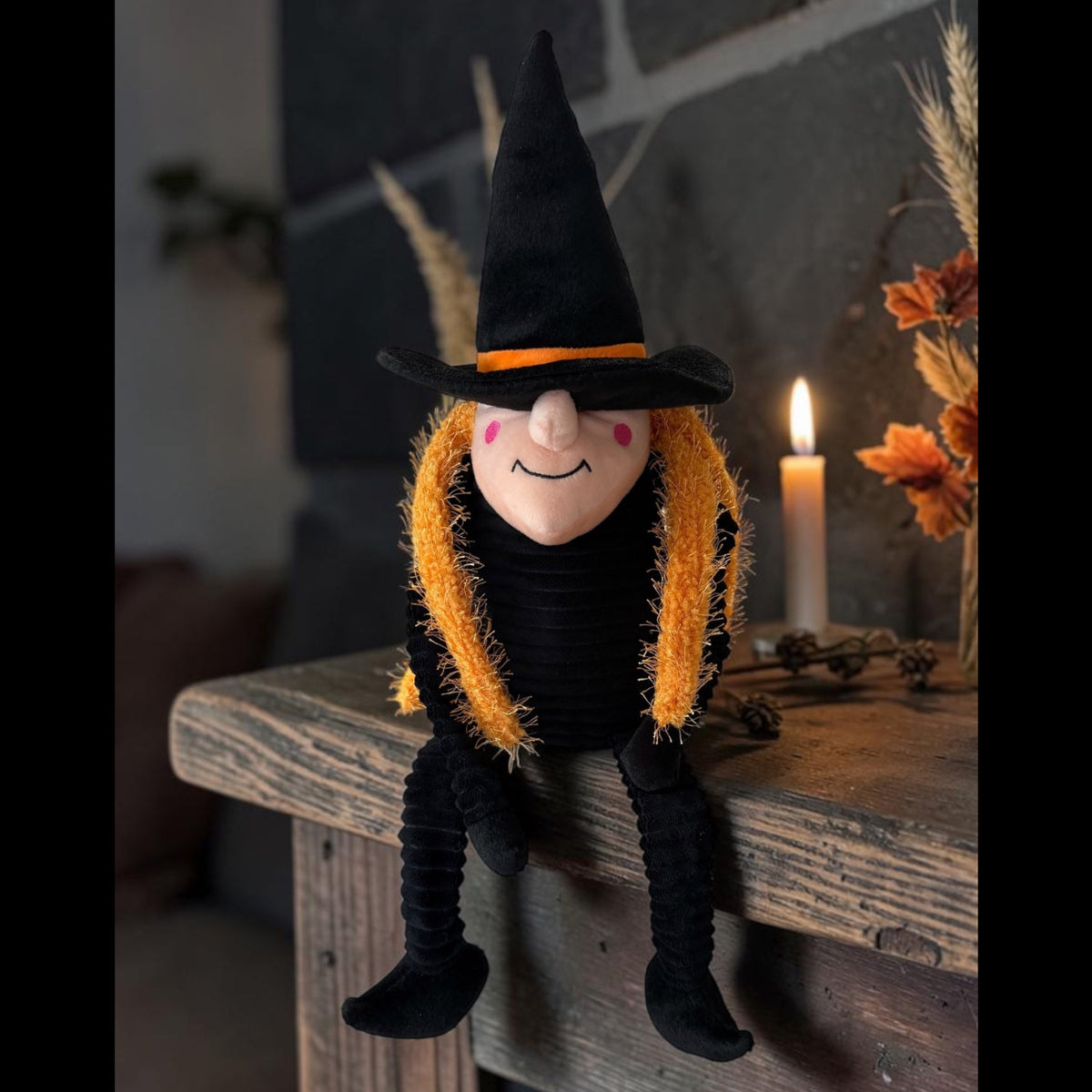 Halloween Crinkle Witch
