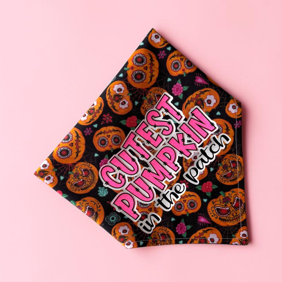 Cutest Pumpkin In The Patch Custom Halloween Bandanas