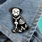 Skelo Dog Enamel Pin